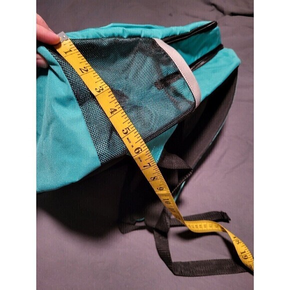 Mintra Carry On School Backpack NWT - Teal - Picture 2 of 5